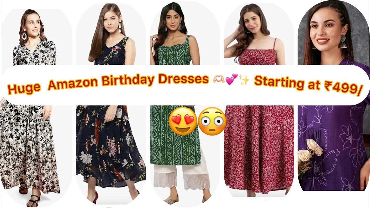Huge amazon birthday dress starting at 499 amazon maxi dresses
