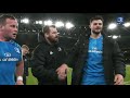 Leinster 50 Northampton Saints 21 | On the Aviva Stadium pitch after the game
