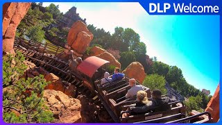 [4K] Big Thunder Mountain - On ride POV - Disneyland Paris