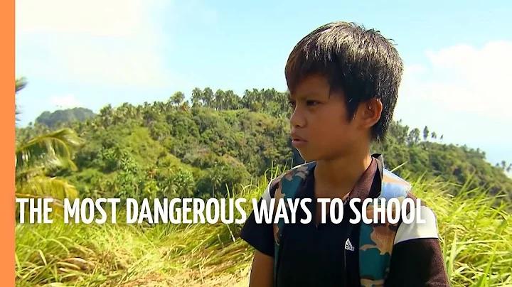 They risk their lives in the Philippines - One of the world's most dangerous ways to school