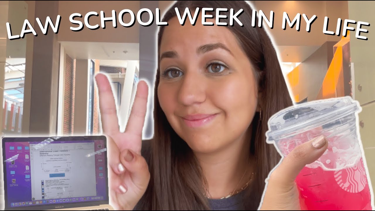 2L LAW STUDENT WEEK IN MY LIFE Classes, Coffee Runs, How I Do my