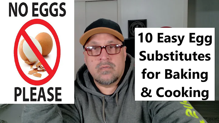 10 easy egg substitutes for Baking & Cooking to help with the egg shortages and high prices