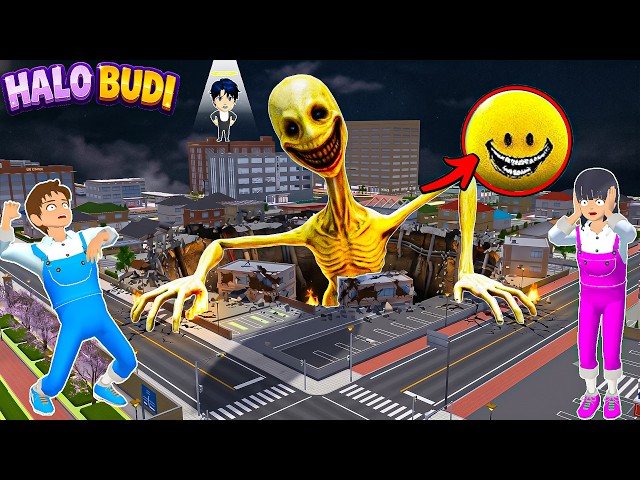 Yuta Mio Panik! Ada Monster Verity Raksasa Muncul Di Kota😱 | Sakura School Simulator