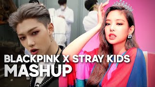 [MASHUP] STRAY KIDS & BLACKPINK - DDU DU DDU DU X GOD'S MENU