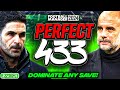 Pep X Arteta's PERFECT 433 FM24 Tactics! (94% Win Rate)