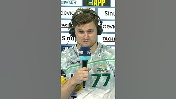 David Schmidt im Dyn-Interview nach dem Sieg beim HC Erlangen. #handball #daikinhbl #frischauf