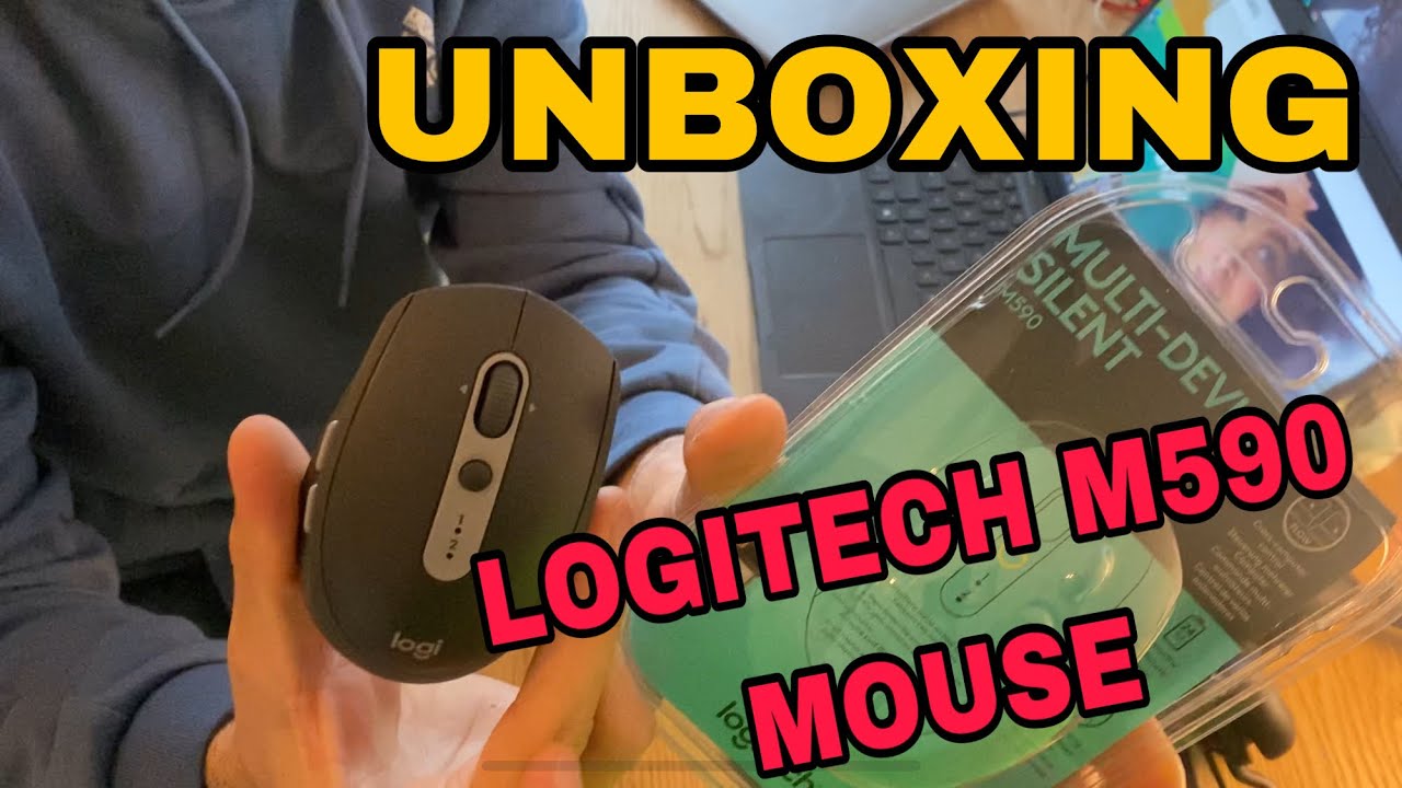 UNBOXING Logitech mouse M590 Multidevice Silent (out of production, last on earth 🌍)