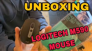 UNBOXING Logitech mouse M590 Multidevice Silent (out of production, last on earth 🌍)