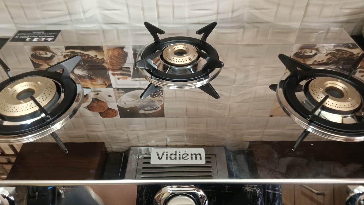Vidiem Tusker 3 Burner Unboxing & Review in Tamil / Stainless steel 3 Burner Gas Stove.