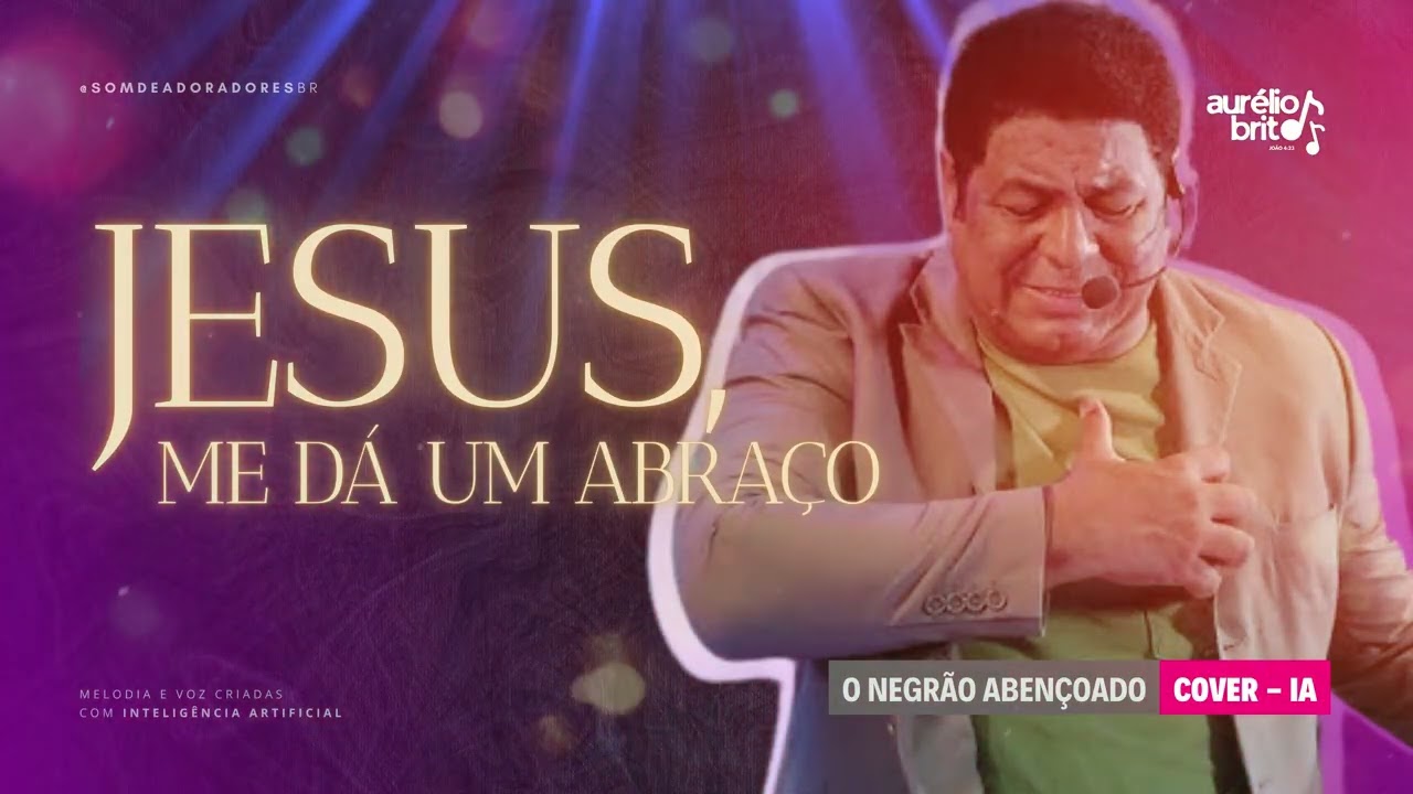 💔 JESUS, ME DÁ UM ABRAÇO — Um Louvor Que Consola e Cura o Coração | Estilo Marcos Antônio