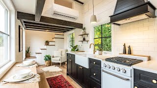 Incredibly Beautiful Modern Bohemian Tiny House on Wheels by Summit Tiny Homes