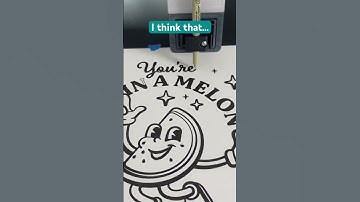 I think: #drawing #art #artist #asmr #asmrsounds #plotterart #cnc #cncmachine #graphicdesign