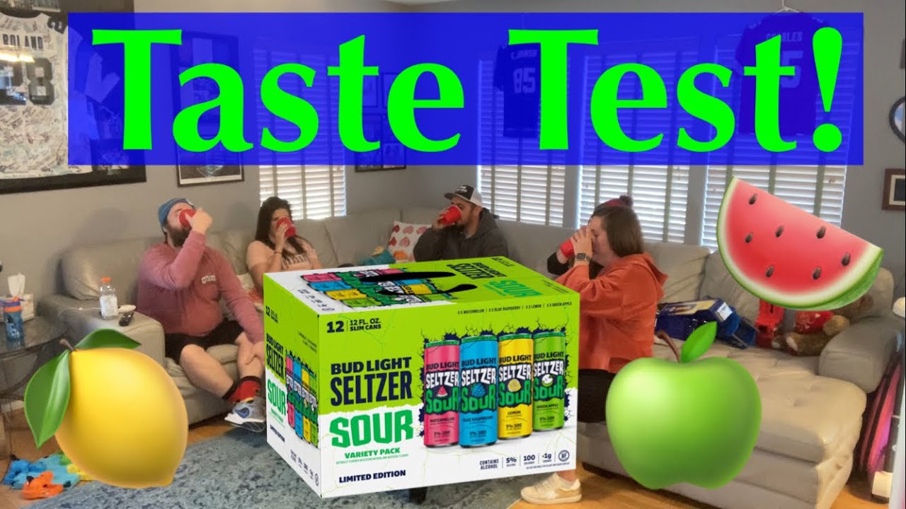 Bud Light Seltzer Sour Limited Edition Variety Pack TASTE TEST! Review Score Rankings