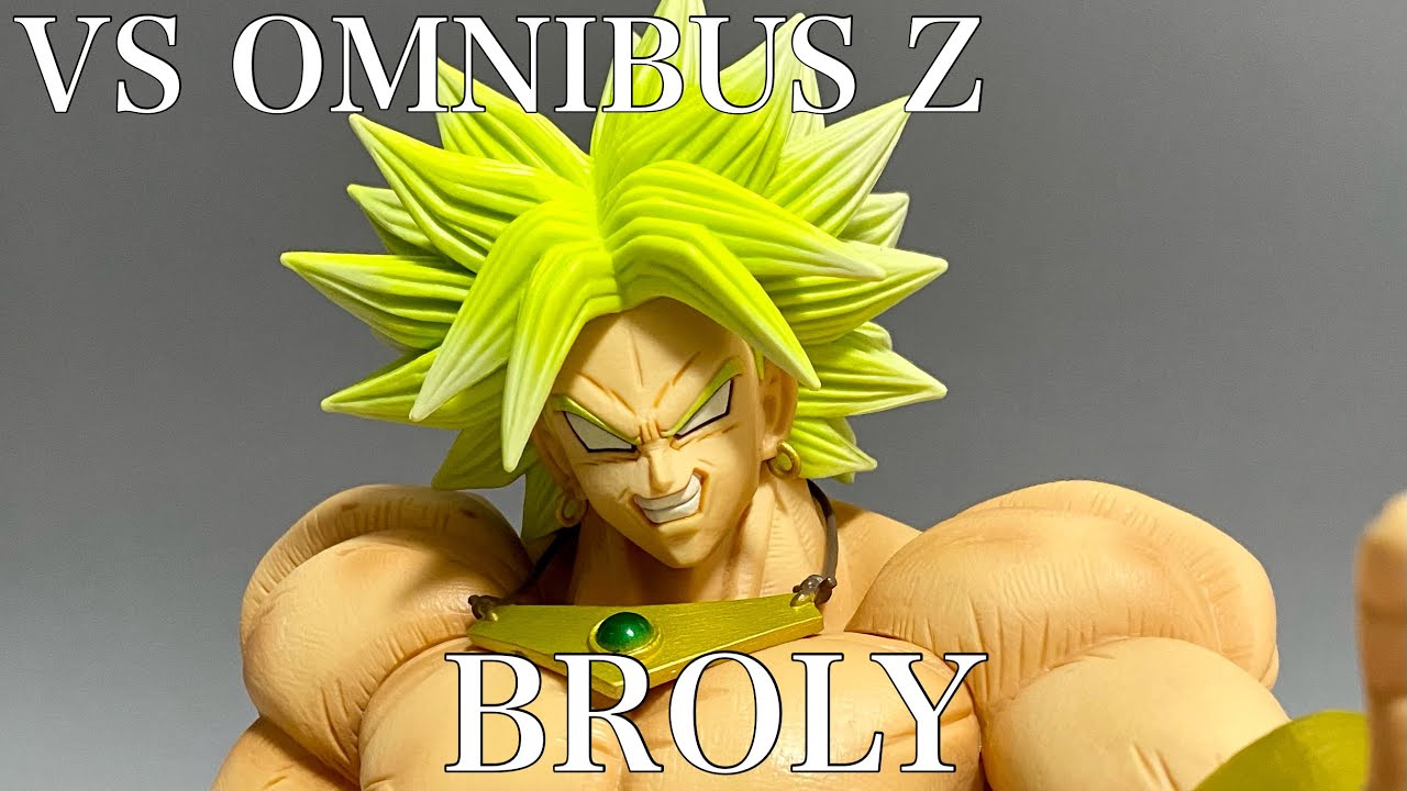 ICHIBAN KUJI DRAGONBALL VS OMNIBUS Z D prize BROLY Opened - YouTube