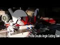 SHJQJ-4000 Aluminum Plastic Profile Double Angle Cutting Saw