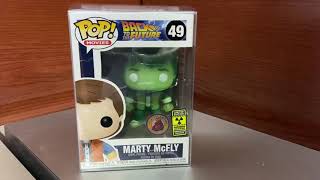 Funko Marty McFly Plutonium Plastic Empire Exclusive (w/Glow Test)