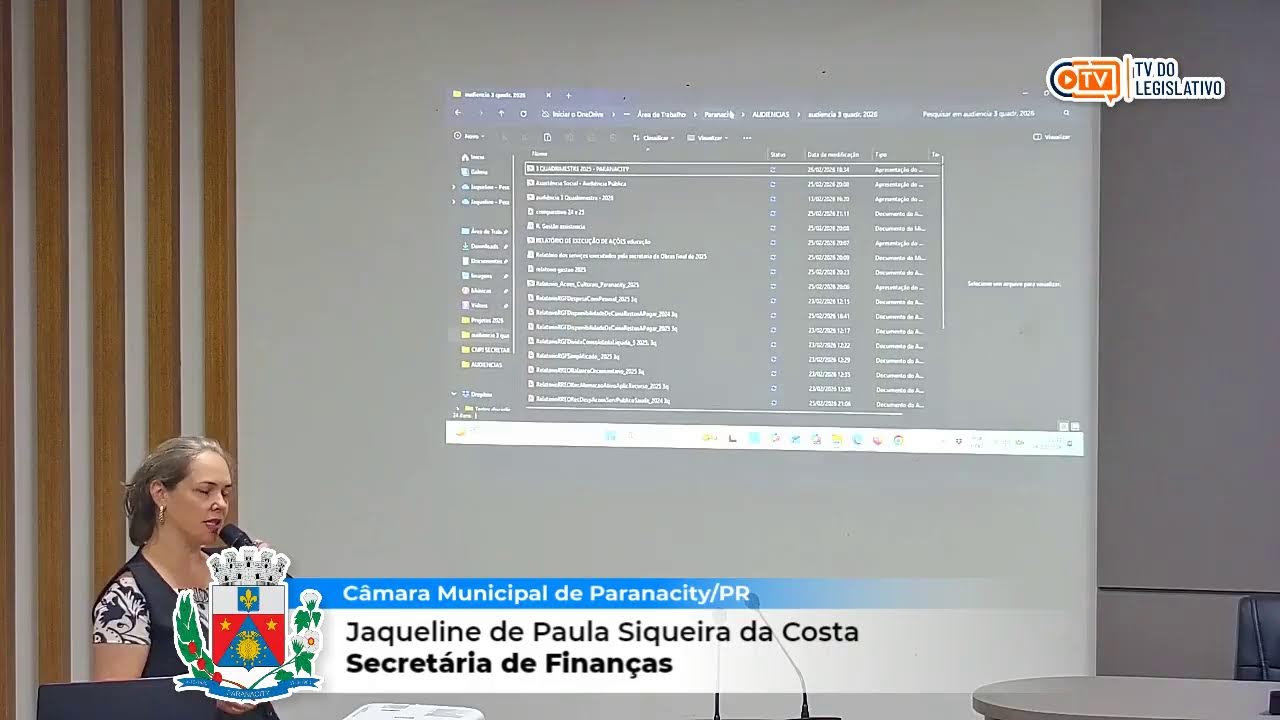 Audiência Pública - 3º Quadrimestre 2025