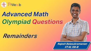 PiVerb.com| Class 5 & 6 | Math Puzzle : Number Thoery | # 6| NMTC Primary| AMC 8