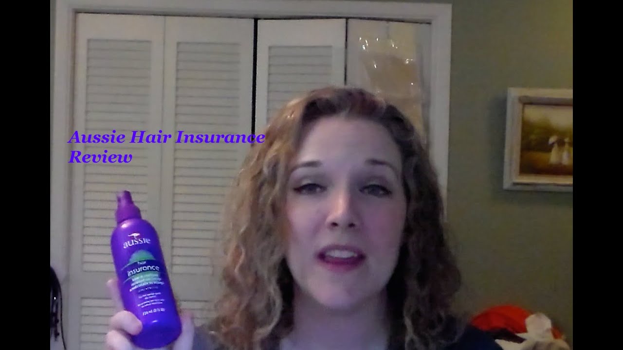 Aussie Hair Insurance Leave In Conditioner Review YouTube