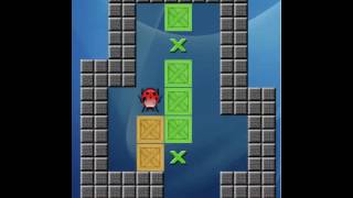 Walk through classic sokoban level 5/25