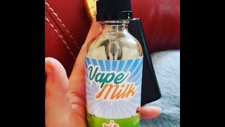 Vape Milk RIO Review Video 1 Flavor | Vape Girl Review