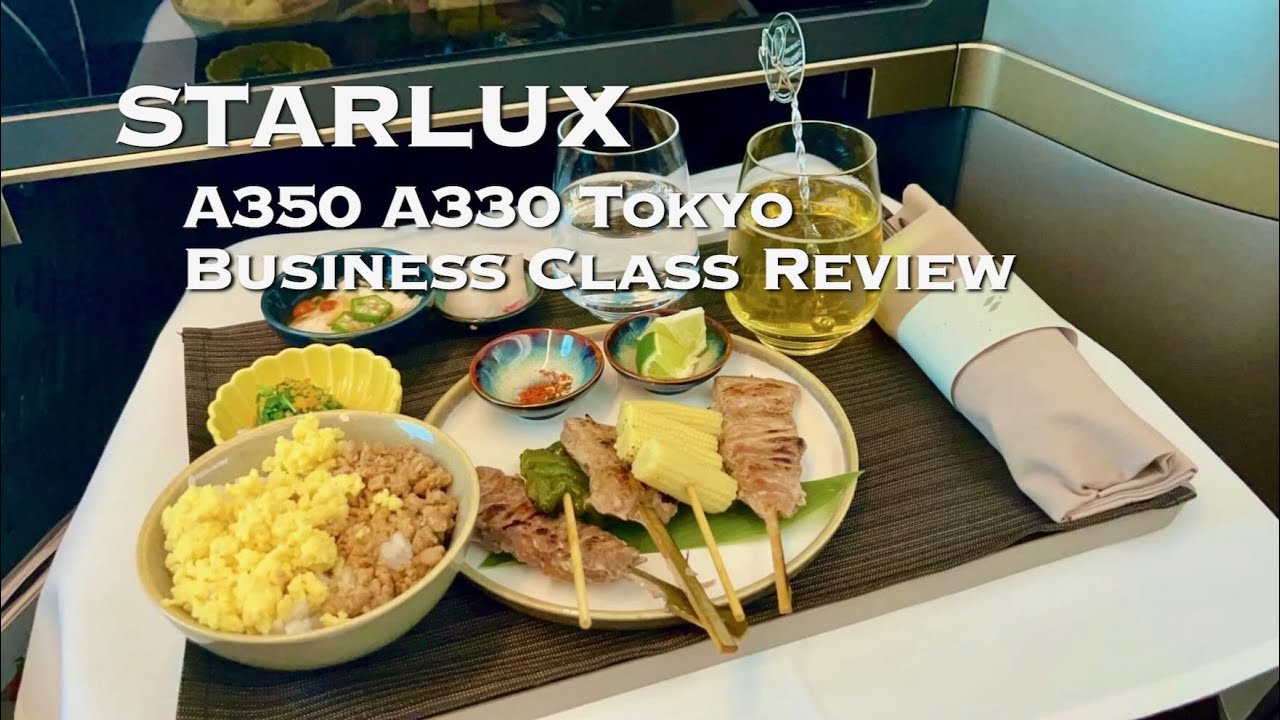 STARLUX A350 A330 Business Class Review 星宇航空商務艙｜From Taipei to Tokyo RoundTrip｜Part2 [SUB]