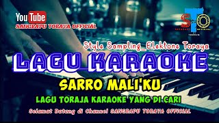 Karaoke Lagu Toraja _ Sarro Mali'ku - Asli Style Sampling Elektone