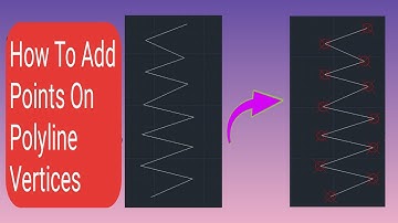 Polyline Vertex Pe Point Kaise Lagaye | How To Insert Points On Polyline Vertex Automatically