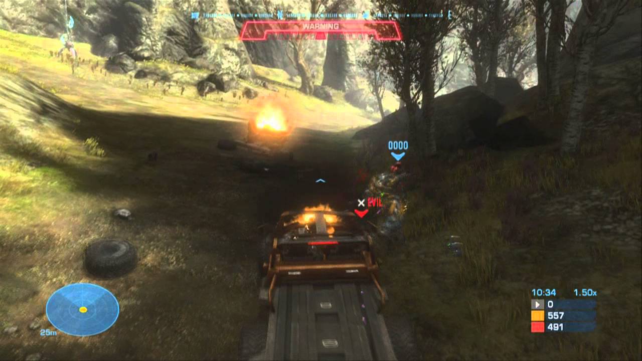 Friend plays Halo Reach for first time - YouTube