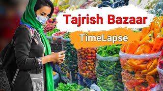Tajrish Bazaar TimeLapse | Walking Tour - Beautiful Shopping Center / Tehran, Iran 2021 (تهران)