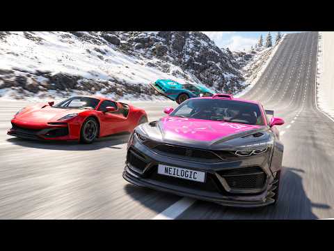 EXTREME Downhill Racing On The New CRAZIEST Map In BeamNG!