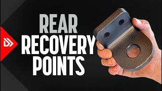 REAR RECOVERY POINTS for 5th Gen Toyota 4runner solution and Installation