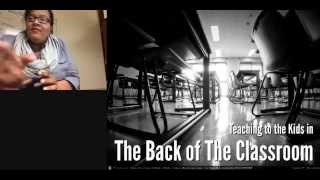 Ignite Math Talk: Teaching to the Kids in the Back of the Room