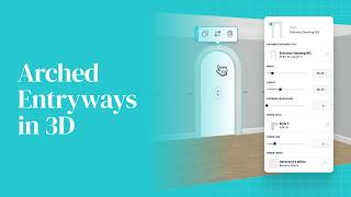DesignFiles.co - Arched Doorways in 3D Floor Planner