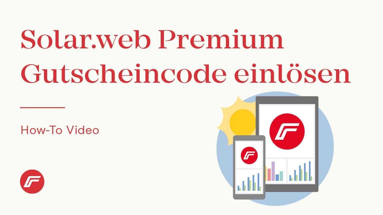 How-To Video: Solar.web Premium Gutscheincode einlösen