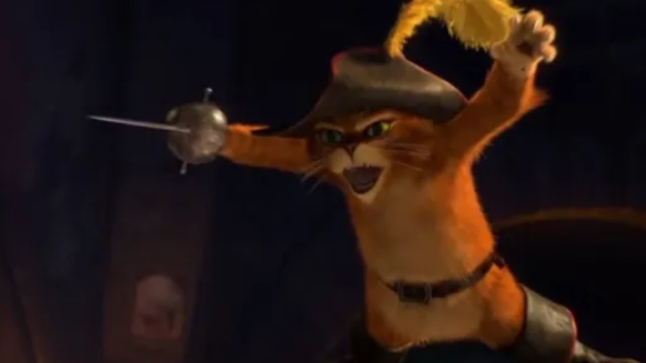 Puss in boots jumpscare YouTube