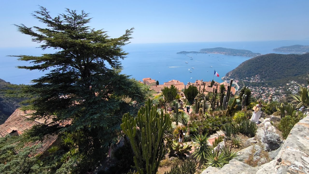 Visite du magnifique village D'EZE  dans les Alpes-Maritimes. Août 2025