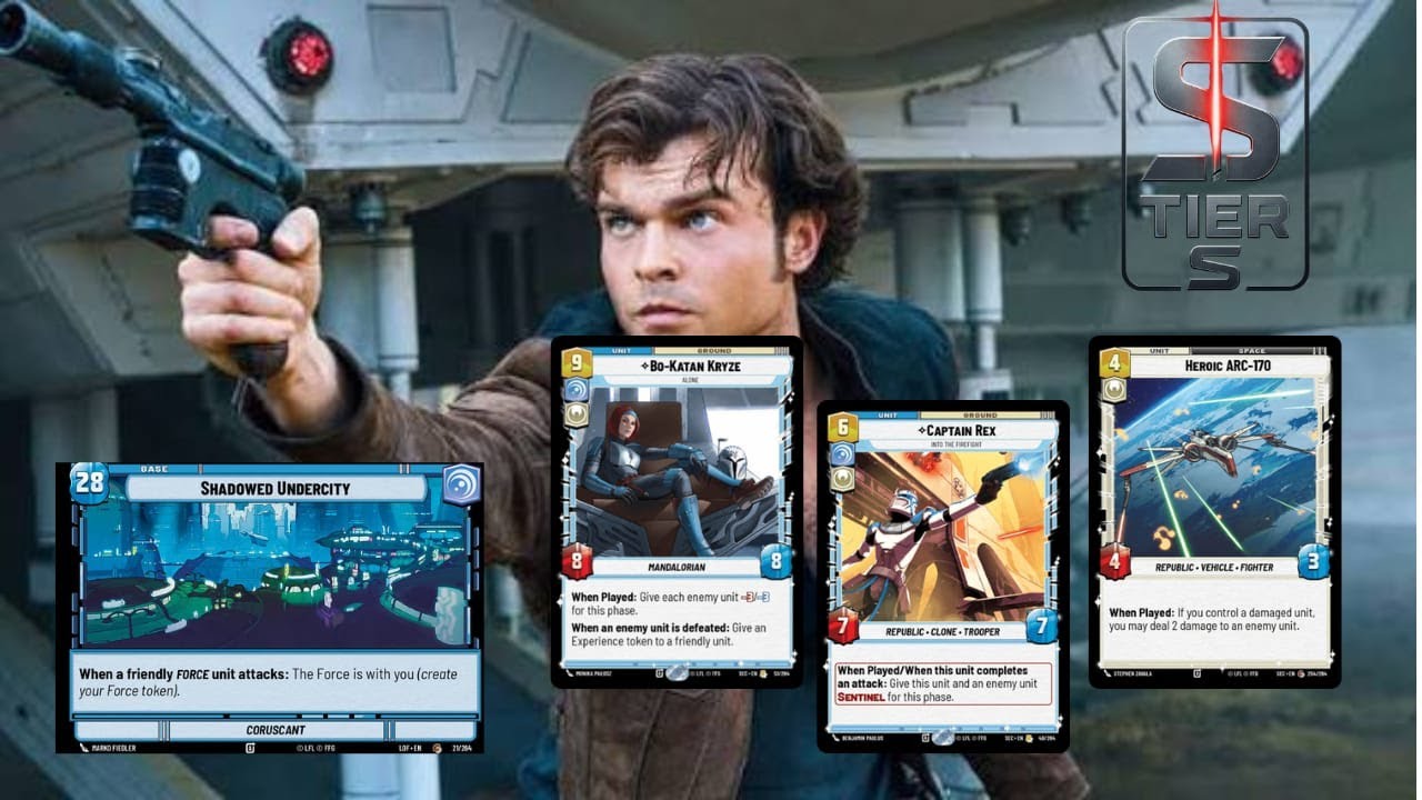 Han2 blue force. Vuelve Han junto a los Jedis. || STAR WARS UNLIMITED ||