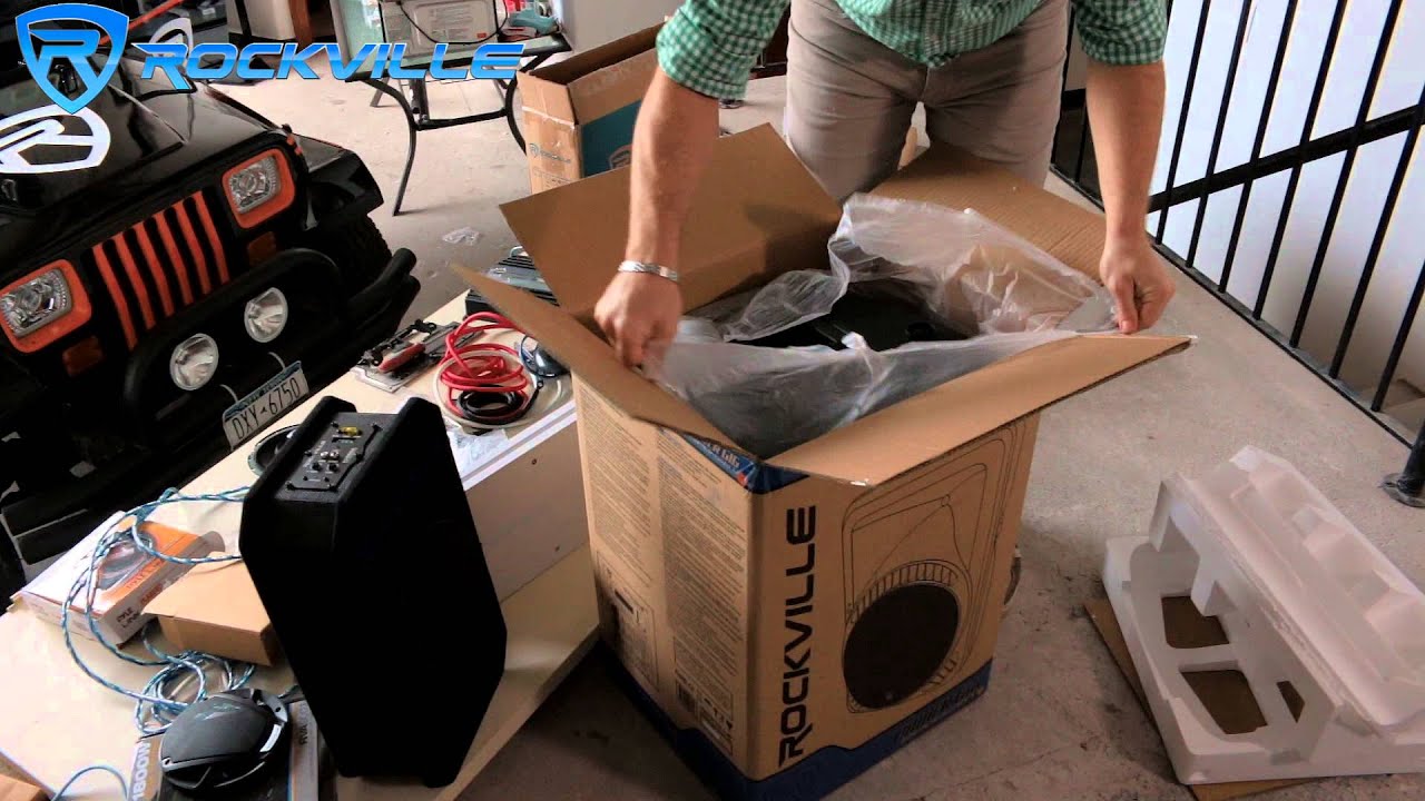 Unboxing The Rockville RPG12BT 12 