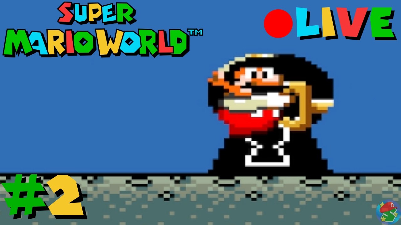 🔴 LIVE: Let's Get Super Retro | Super Mario World - Part 2 - YouTube