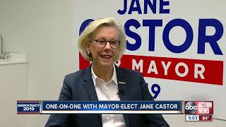 Tampa's Mayor-Elect Jane Castor talks top priorities ahead of swearing-in