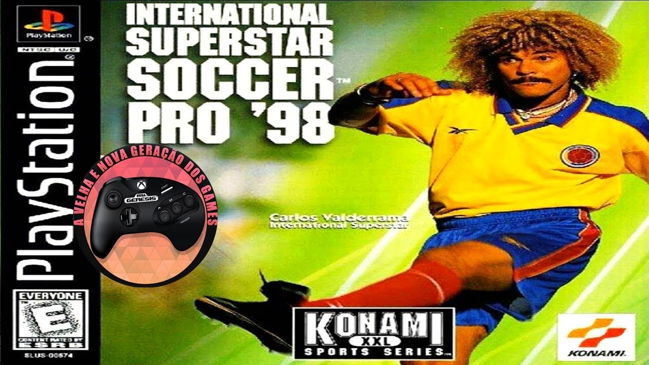 International Superstar Soccer Pro Gameplay (PSX,PsOne,Playstation) 