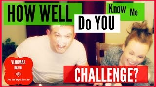 Vlogmas Day 10How Well Do You Know Me Challenge?Somers In Alaska Vlogs
