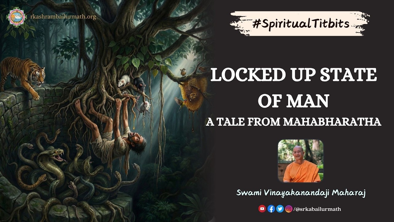 Locked up state of Man   A tale from Mahabharatha