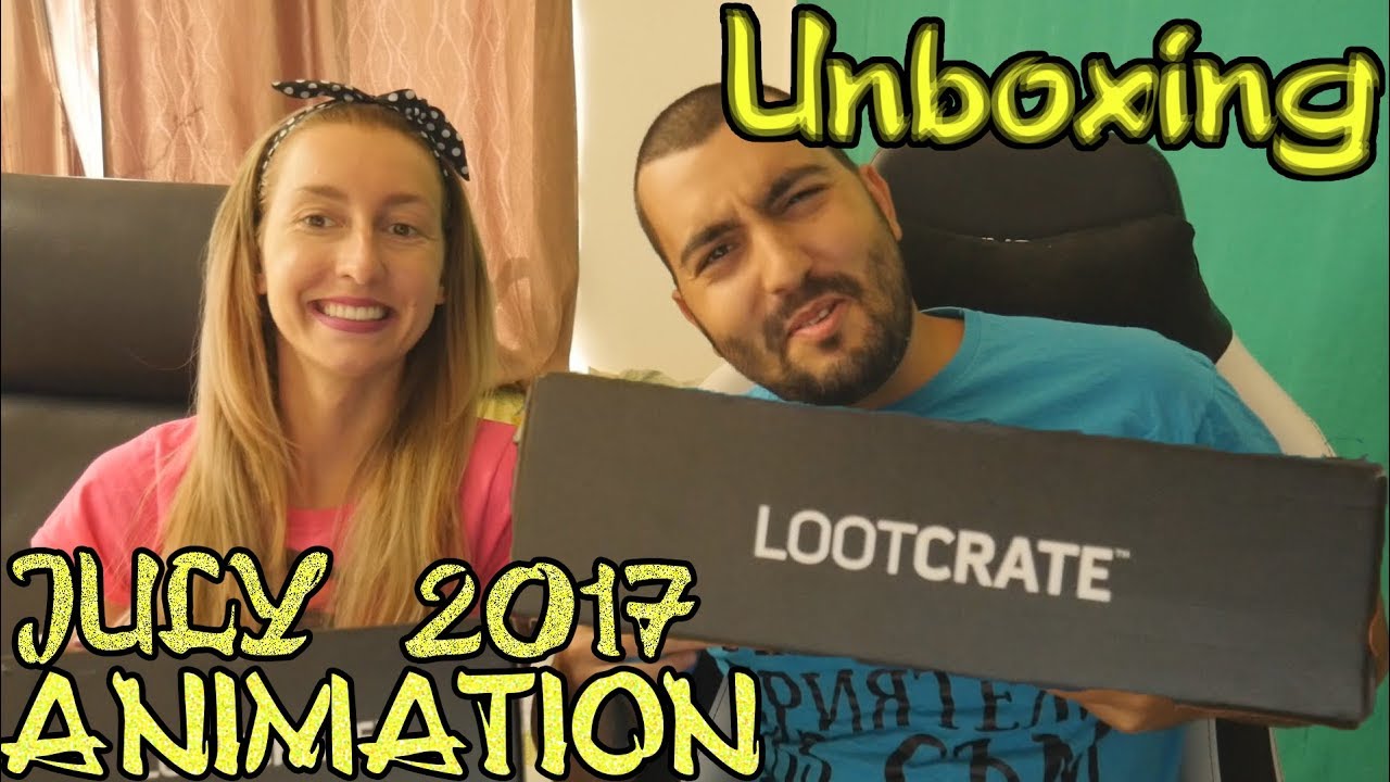 Unboxing Loot Crate July 2017 - ANIMATION