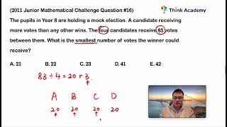 JMC 2011 Question 16 Solution