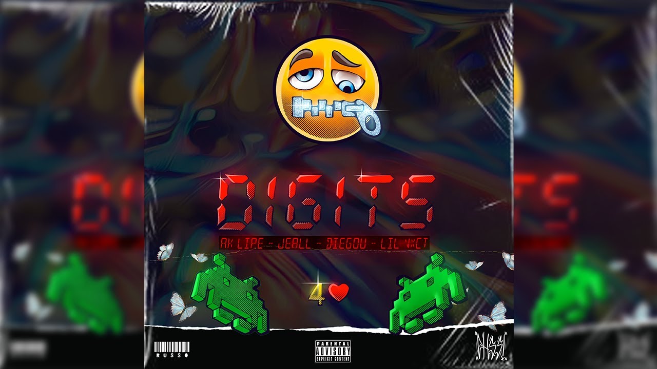 4LIFE! - Digits 🏧 (Aklipe, Jeall, Diegou e Vict) [Official Visualizer]