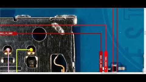 SAMSUNG M02 - SM-M022 SIM Card Ways Schematic Diagram