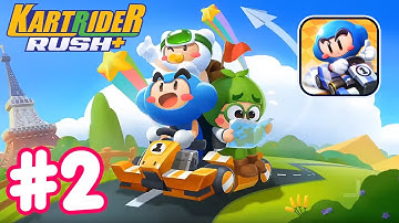 KartRider Rush+ Gameplay Walkthrough Part 2 - Story Mode / Galaxy Tab S6 (Android) Full HD 1080p