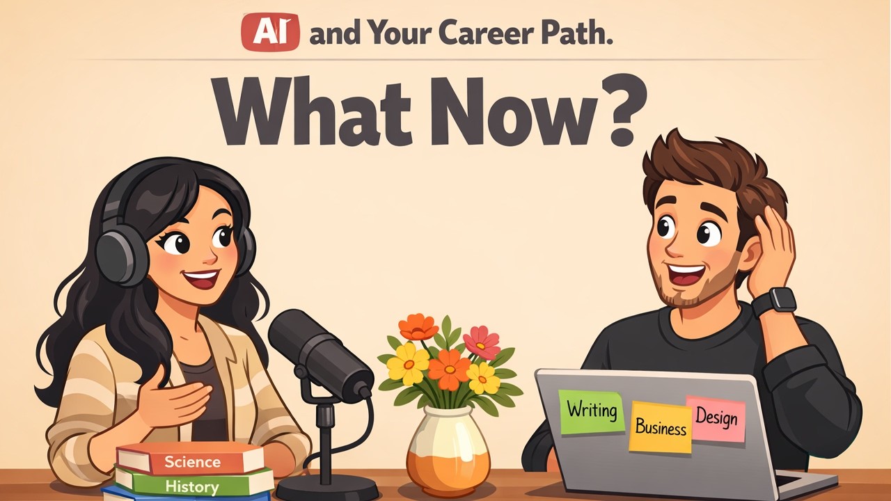 English Podcast for Easy English Conversation | Career Strategy For People With Too Many Interests